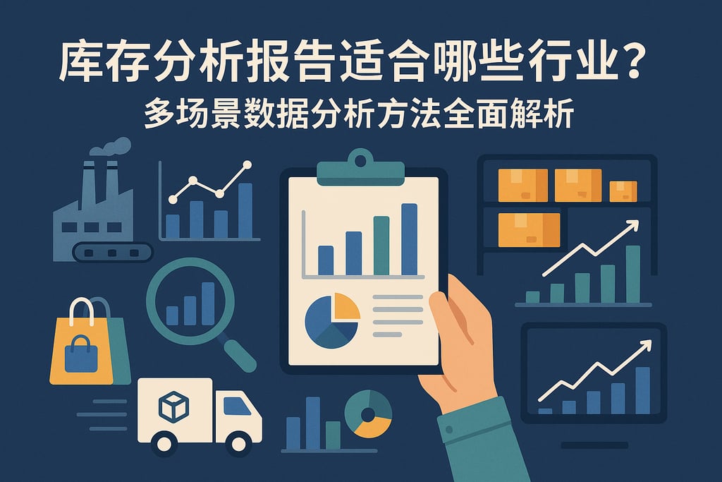 库存分析报告适合哪些行业？多场景数据分析方法全面解析
