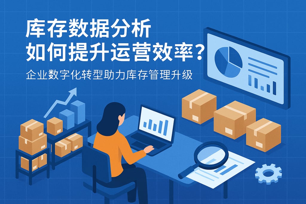 库存数据分析如何提升运营效率？企业数字化转型助力库存管理升级
