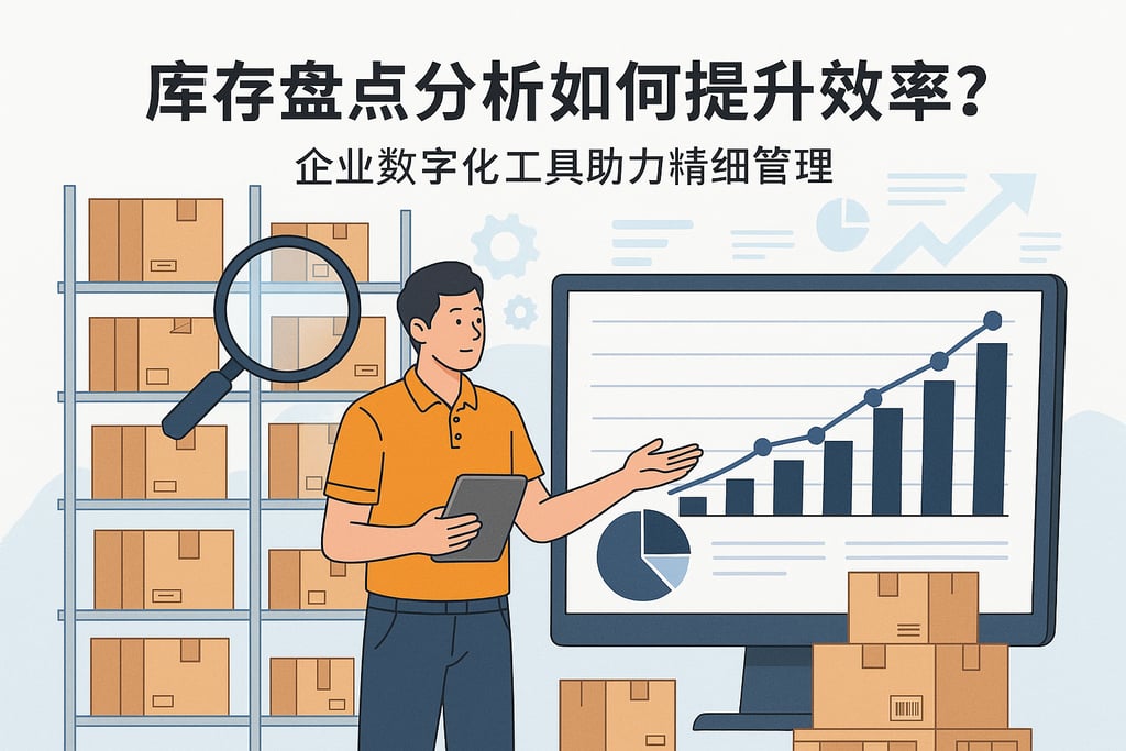 库存盘点分析如何提升效率？企业数字化工具助力精细管理