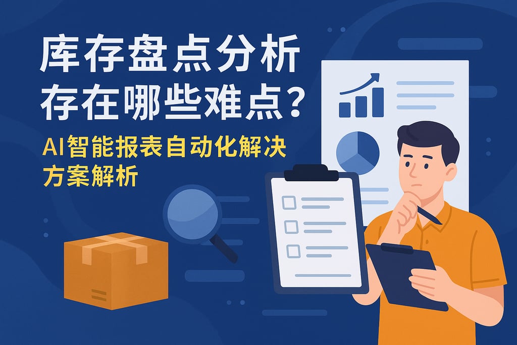 库存盘点分析存在哪些难点？AI智能报表自动化解决方案解析