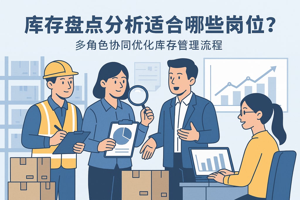 库存盘点分析适合哪些岗位？多角色协同优化库存管理流程