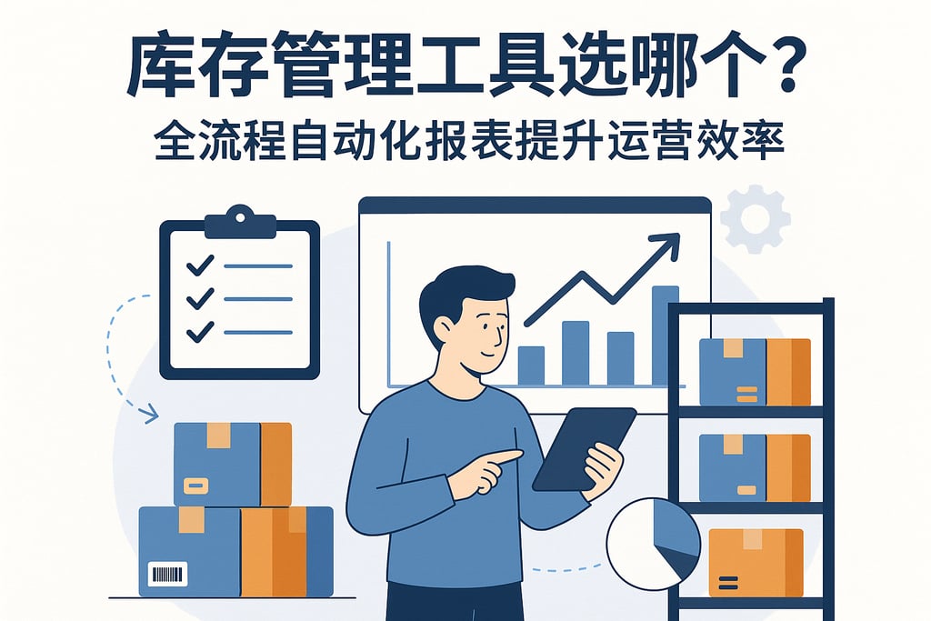 库存管理工具选哪个？全流程自动化报表提升运营效率