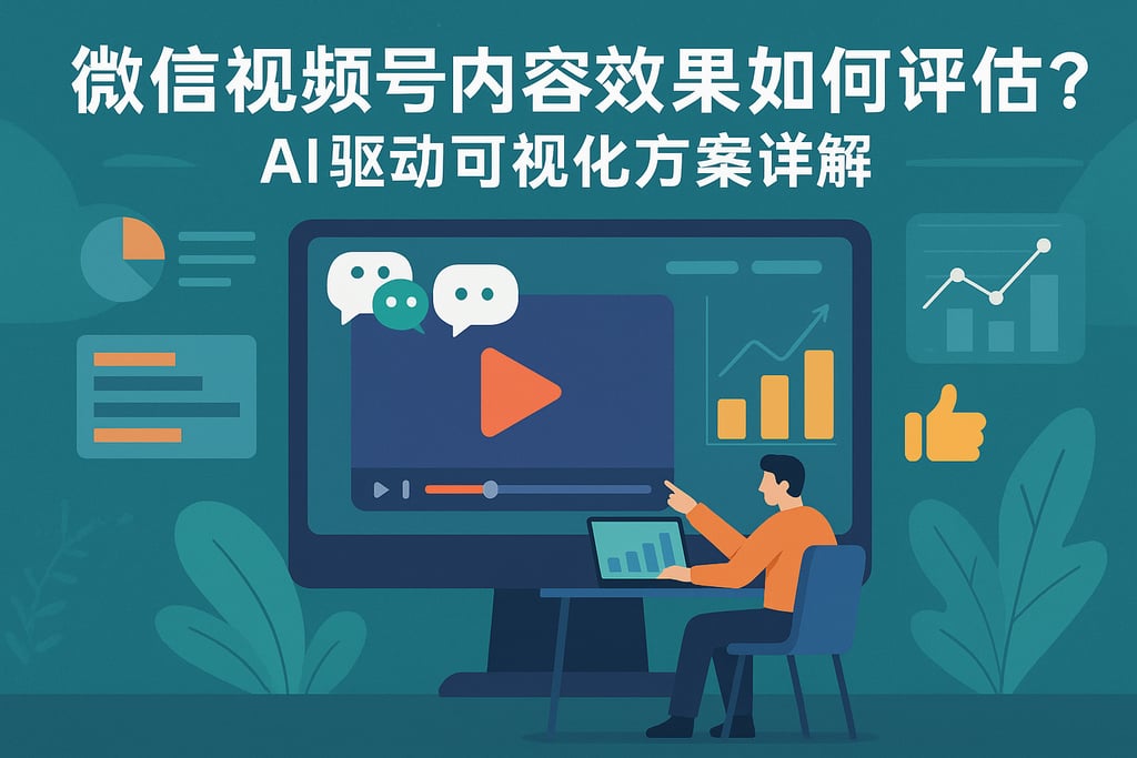 微信视频号内容效果如何评估？AI驱动可视化方案详解
