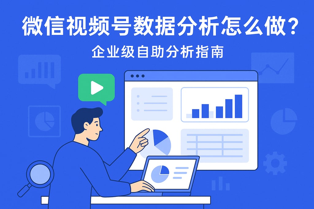 微信视频号数据分析怎么做？企业级自助分析指南