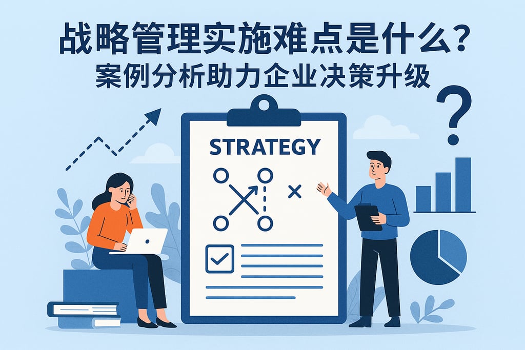 战略管理实施难点是什么？案例分析助力企业决策升级