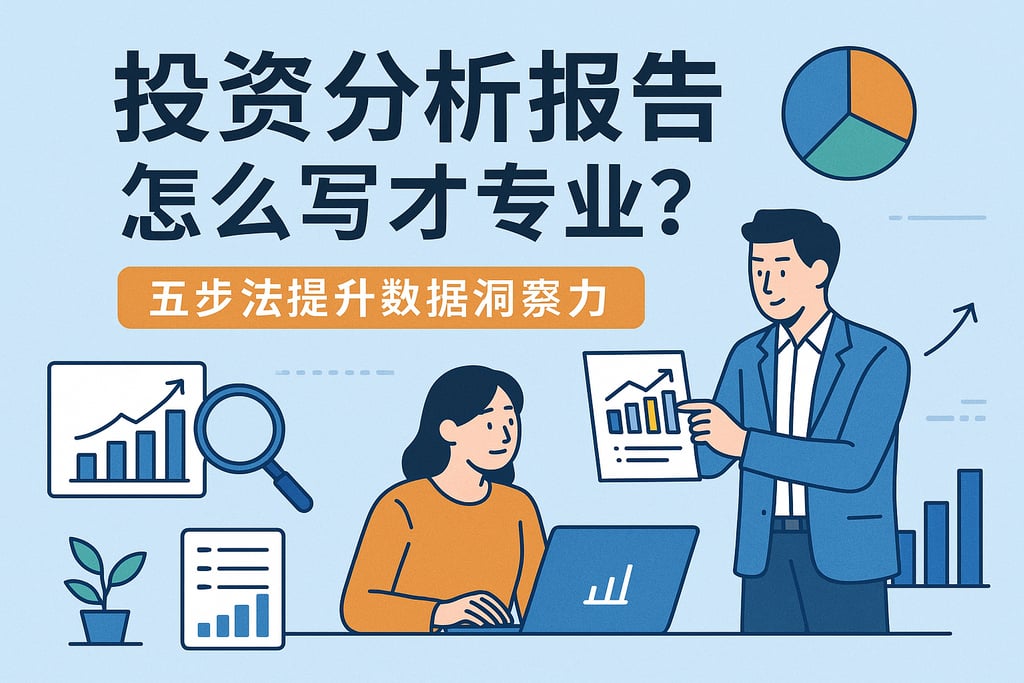 投资分析报告怎么写才专业？五步法提升数据洞察力