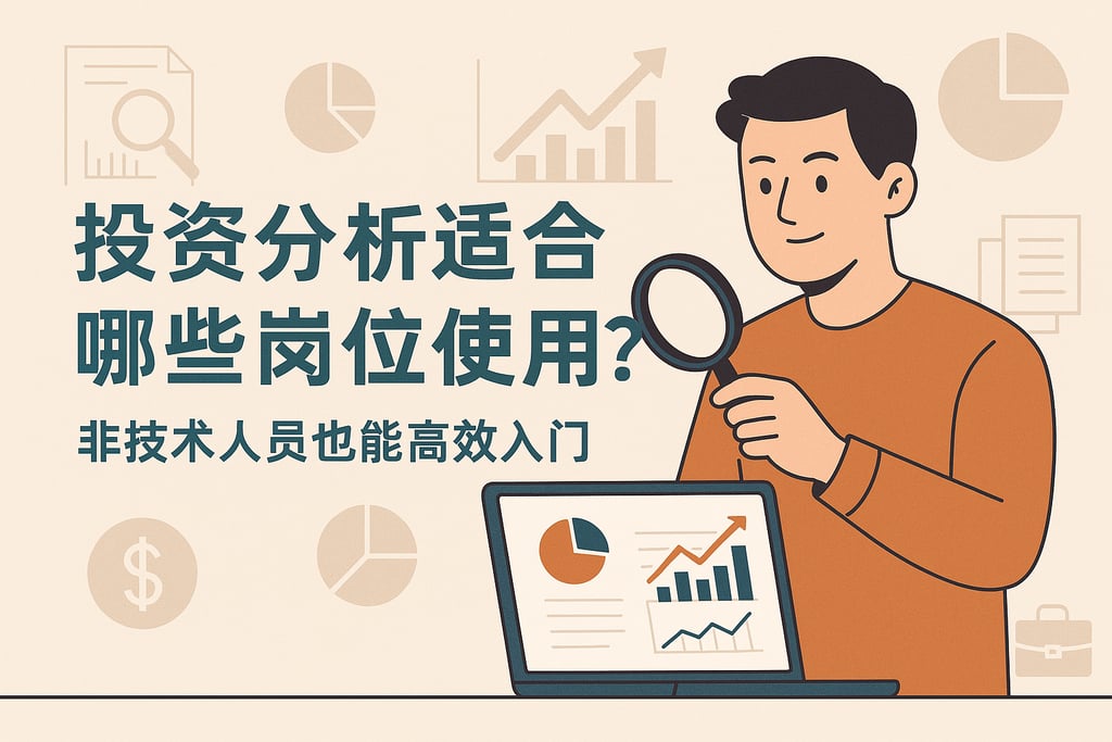 投资分析适合哪些岗位使用？非技术人员也能高效入门