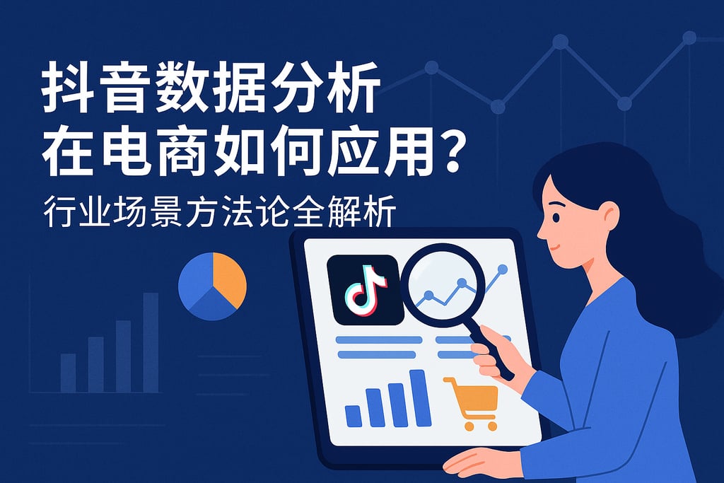 抖音数据分析在电商如何应用？行业场景方法论全解析