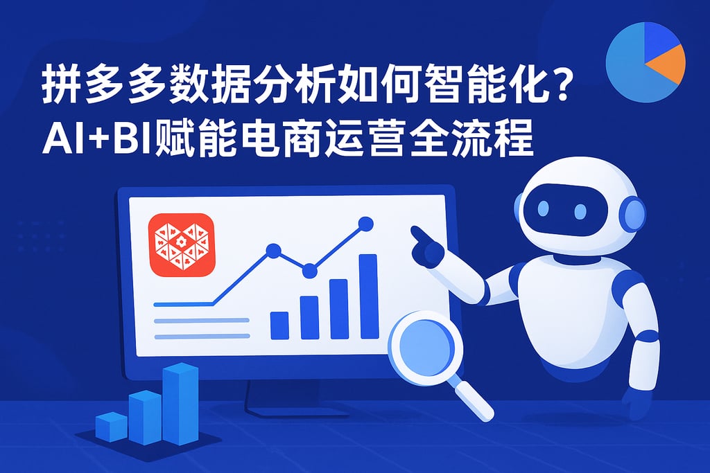 拼多多数据分析如何智能化？AI+BI赋能电商运营全流程