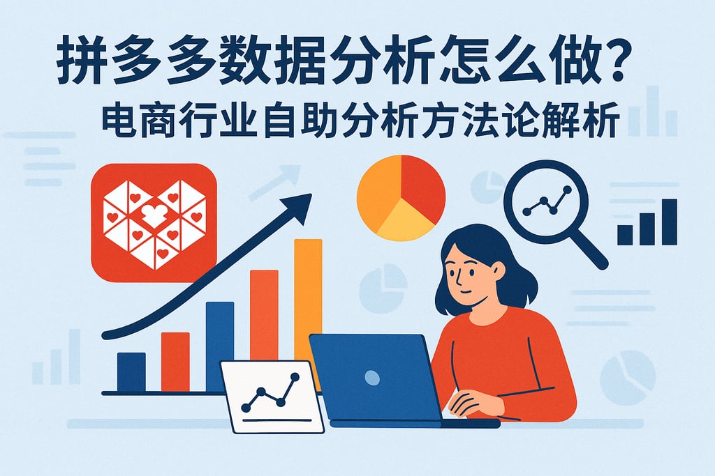 拼多多数据分析怎么做？电商行业自助分析方法论解析