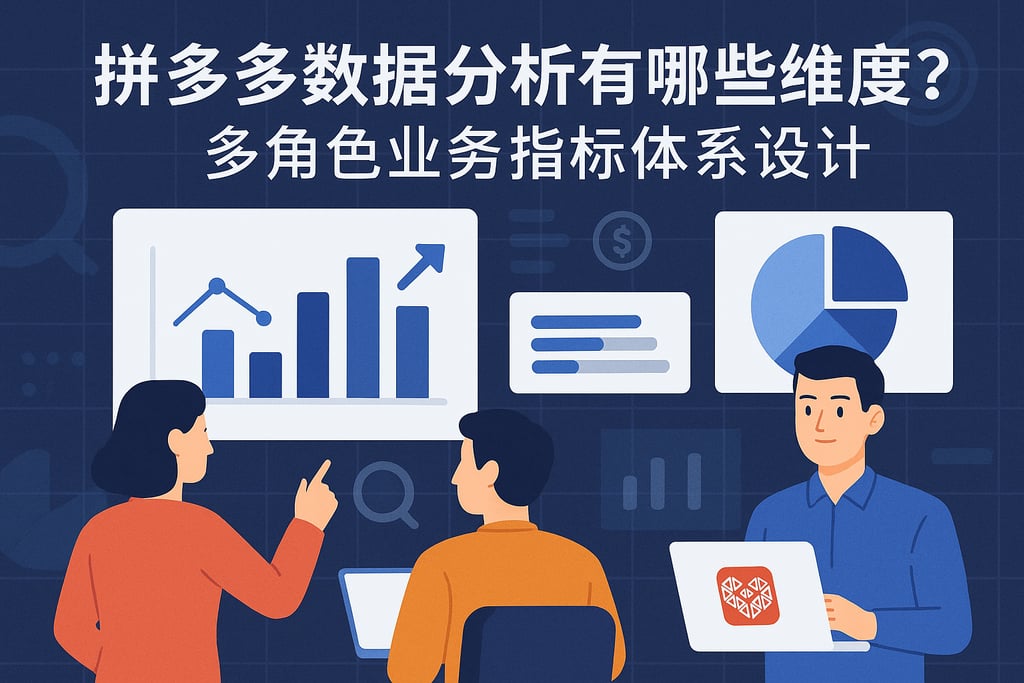 拼多多数据分析有哪些维度？多角色业务指标体系设计