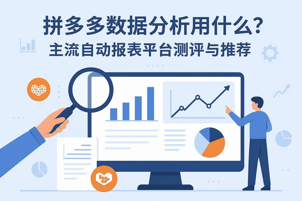 拼多多数据分析用什么？主流自动报表平台测评与推荐