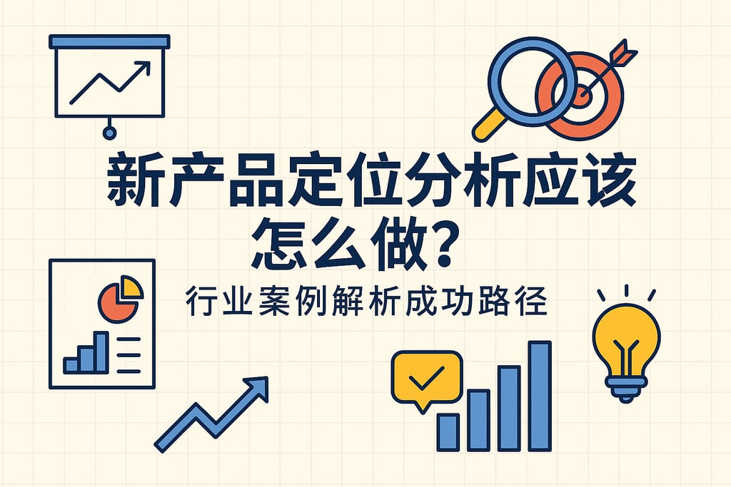 新产品定位分析应该怎么做？行业案例解析成功路径