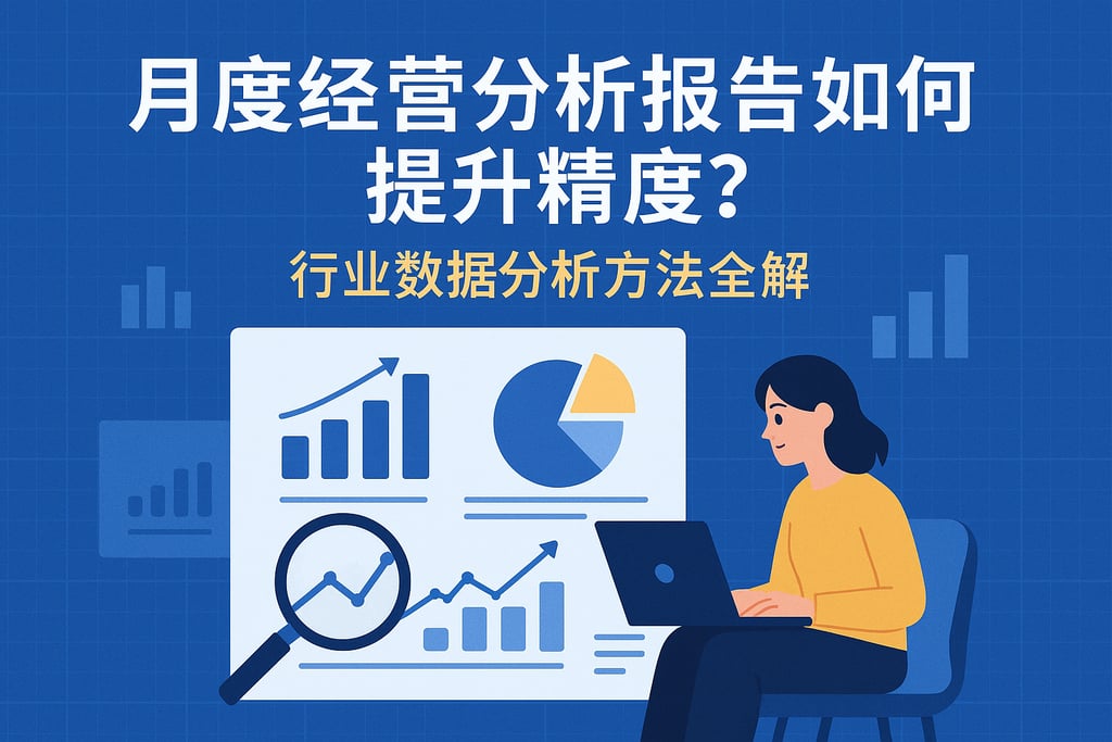 月度经营分析报告如何提升精度？行业数据分析方法全解
