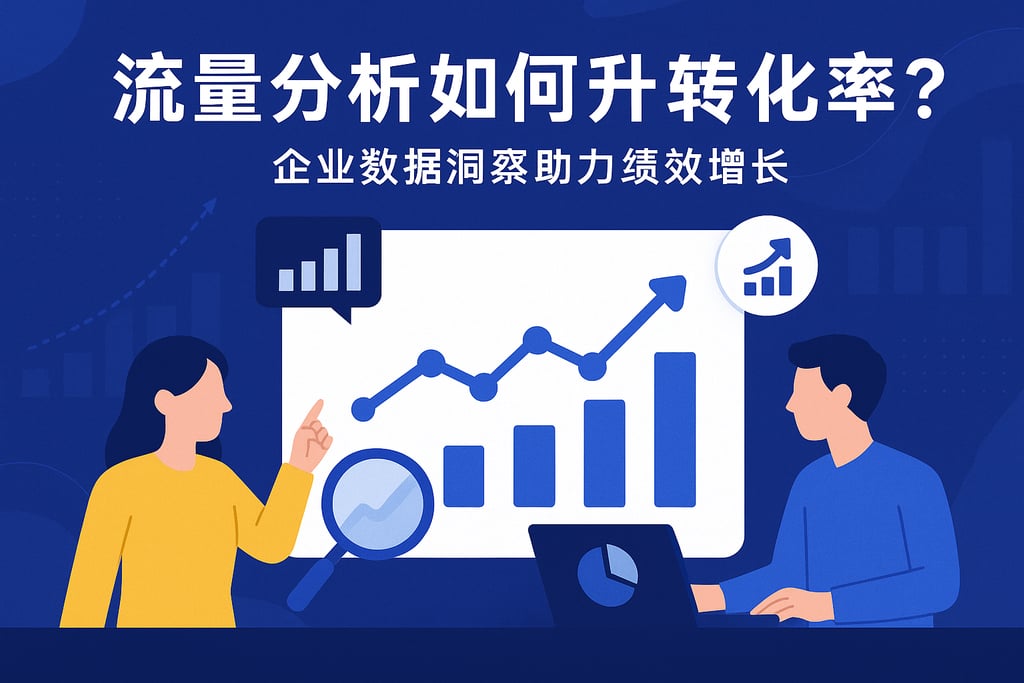 流量分析怎么提升转化率？企业数据洞察助力业绩增长