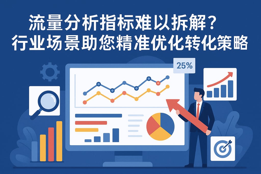 流量分析指标难以拆解？行业场景助您精准优化转化策略