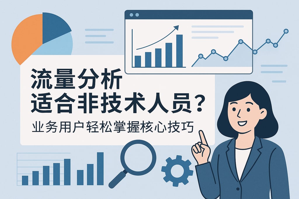 流量分析适合非技术人员吗？业务用户轻松掌握核心技巧