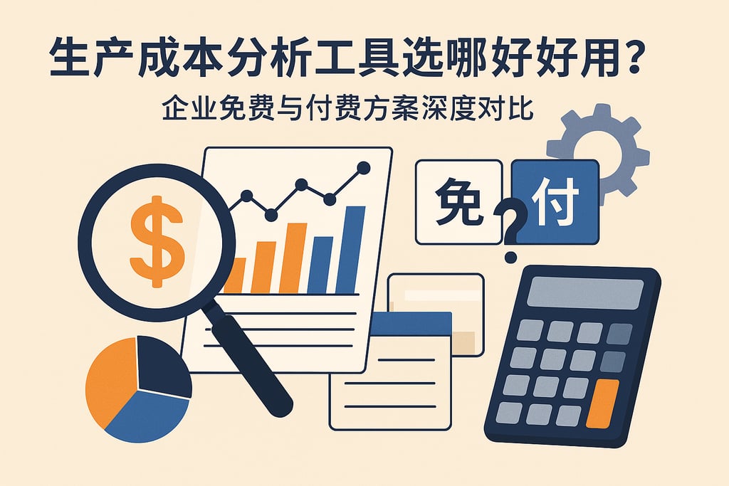 生产成本分析工具选哪个好用？企业免费与付费方案深度对比