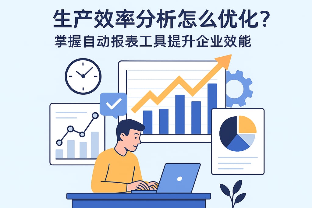 生产效率分析怎么优化？掌握自动报表工具提升企业效能
