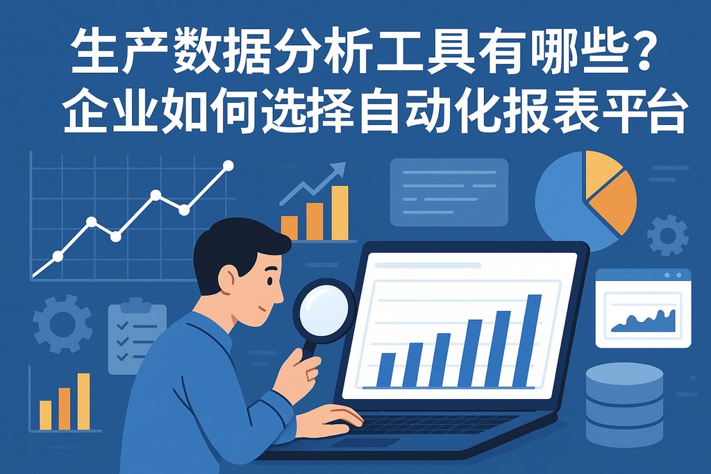生产数据分析工具有哪些？企业如何选择自动化报表平台