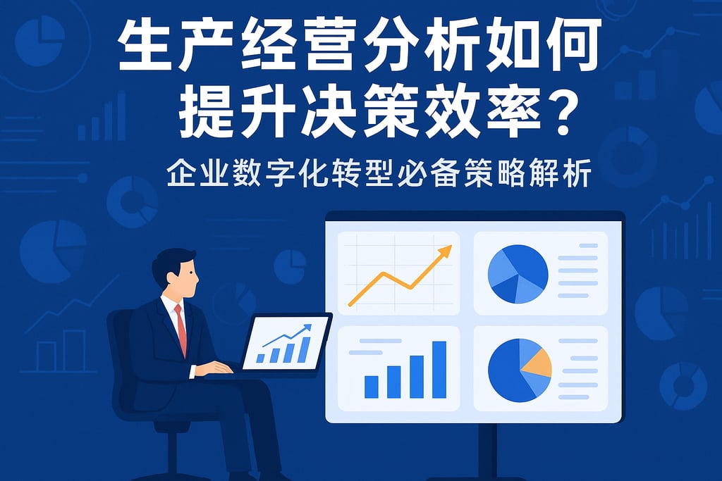 生产经营分析如何提升决策效率？企业数字化转型必备策略解析