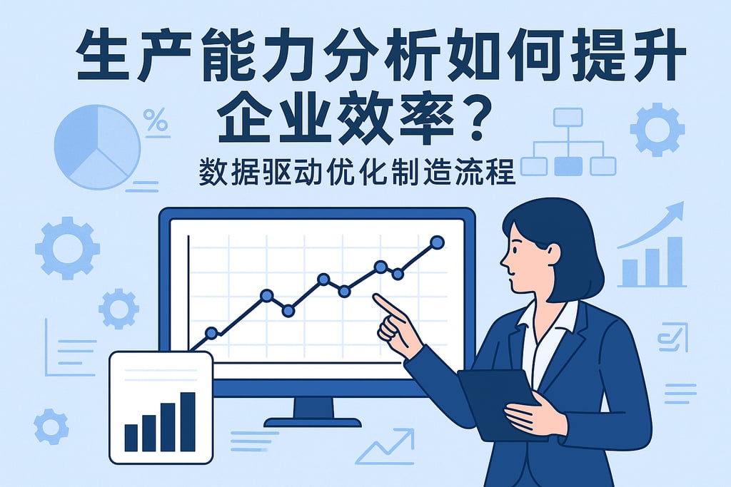 生产能力分析如何提升企业效率？数据驱动优化制造流程