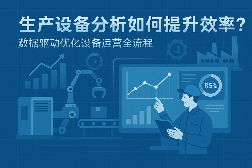 生产设备分析如何提升效率？数据驱动优化设备运营全流程
