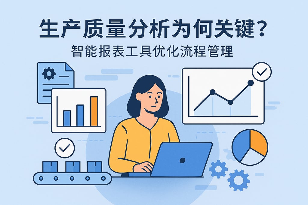 生产质量分析为何关键？智能报表工具优化流程管理