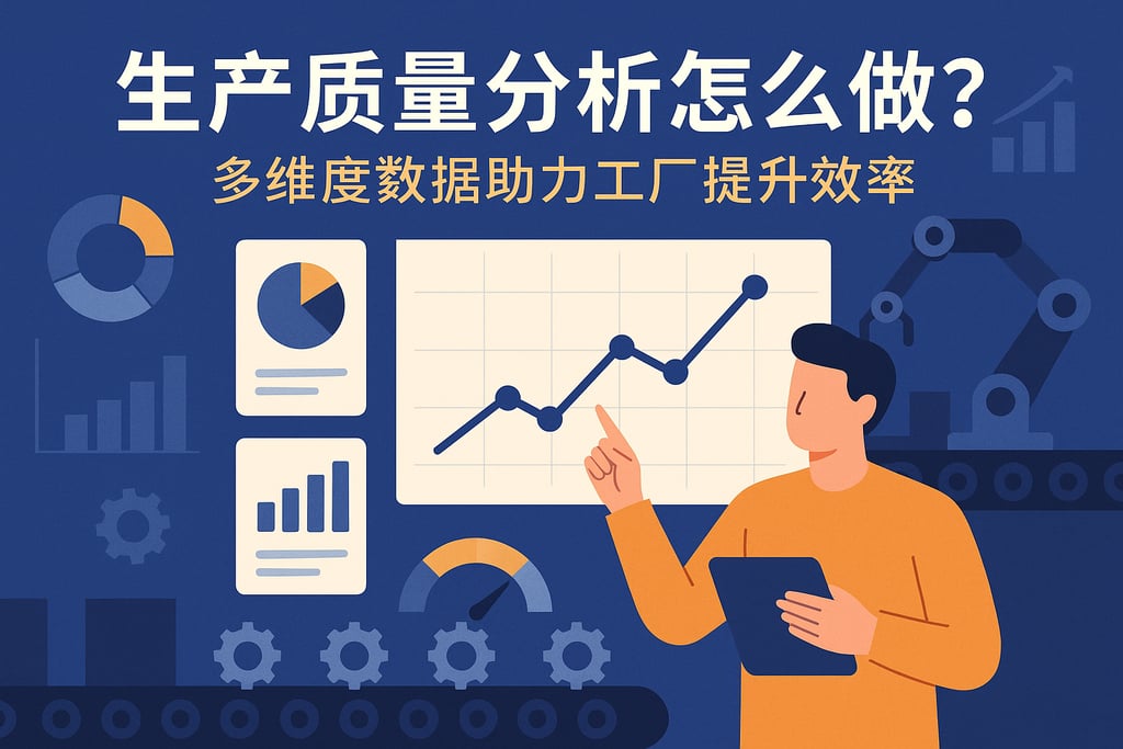 生产质量分析怎么做？多维度数据助力工厂提升效率