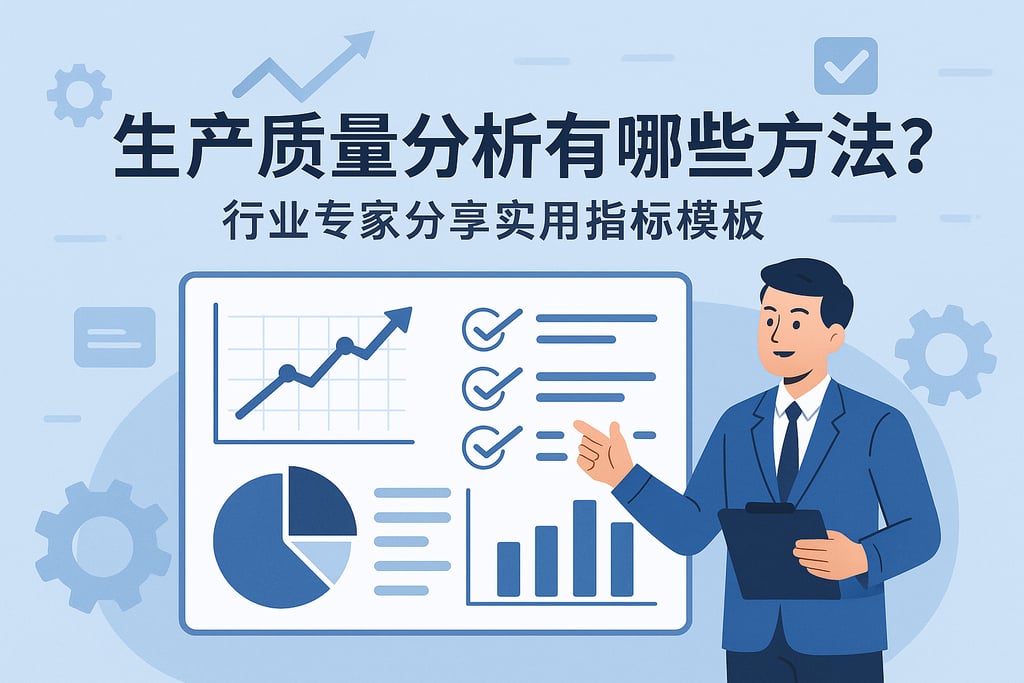 生产质量分析有哪些方法？行业专家分享实用指标模板