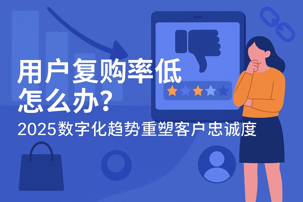 用户复购率低怎么办？2025数字化趋势重塑客户忠诚度