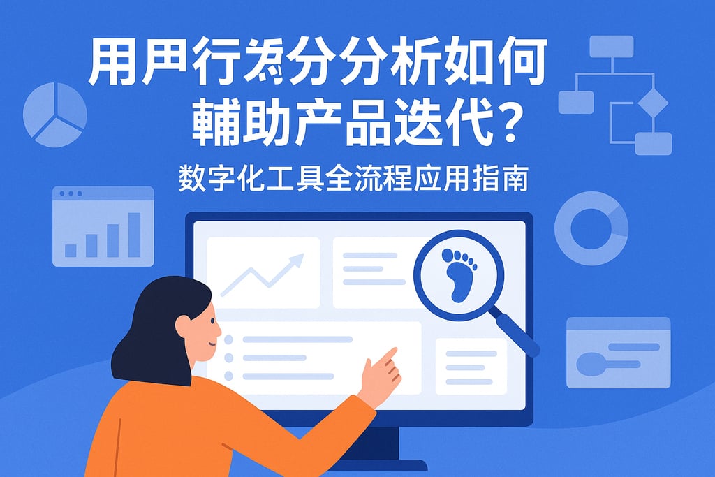 用户行为分析如何辅助产品迭代？数字化工具全流程应用指南