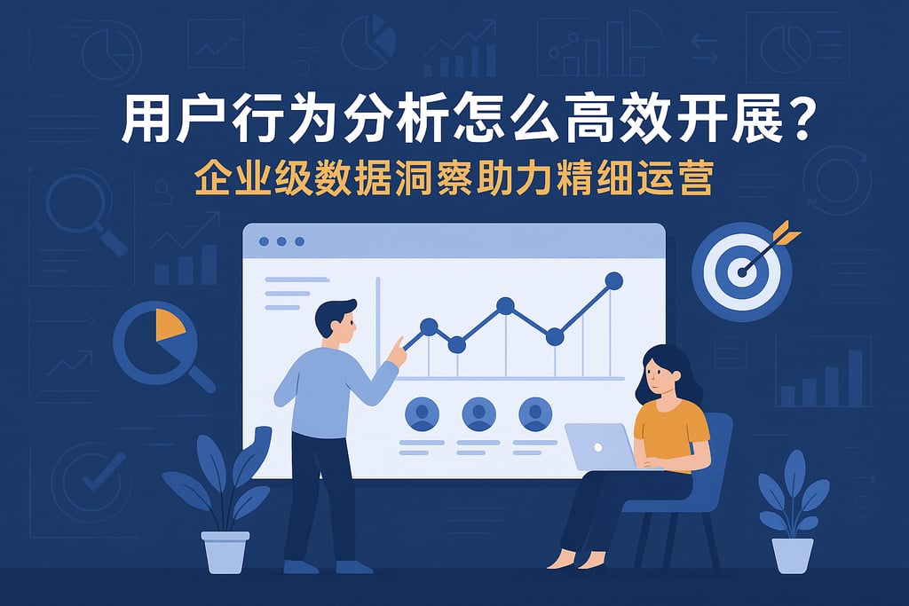 用户行为分析怎么高效开展？企业级数据洞察助力精细运营