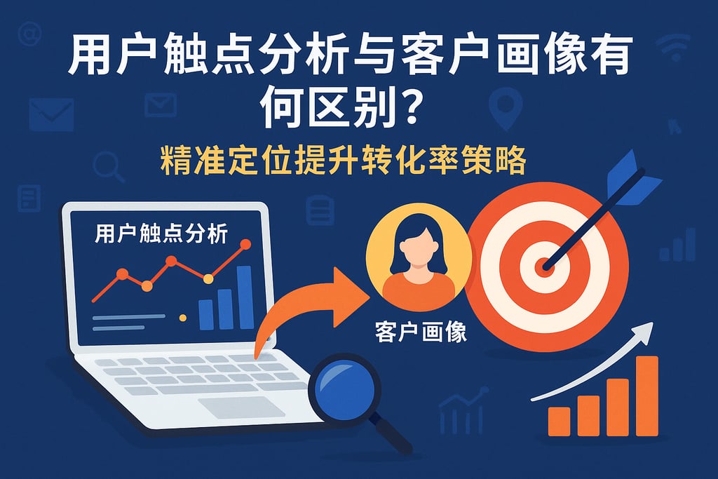 用户触点分析与客户画像有何区别？精准定位提升转化率策略
