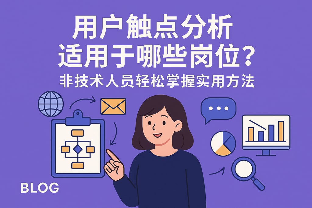 用户触点分析适用于哪些岗位？非技术人员轻松掌握实用方法
