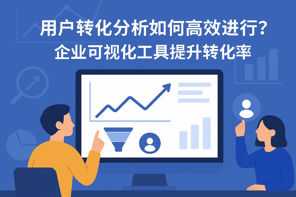 用户转化分析如何高效进行？企业可视化工具提升转化率