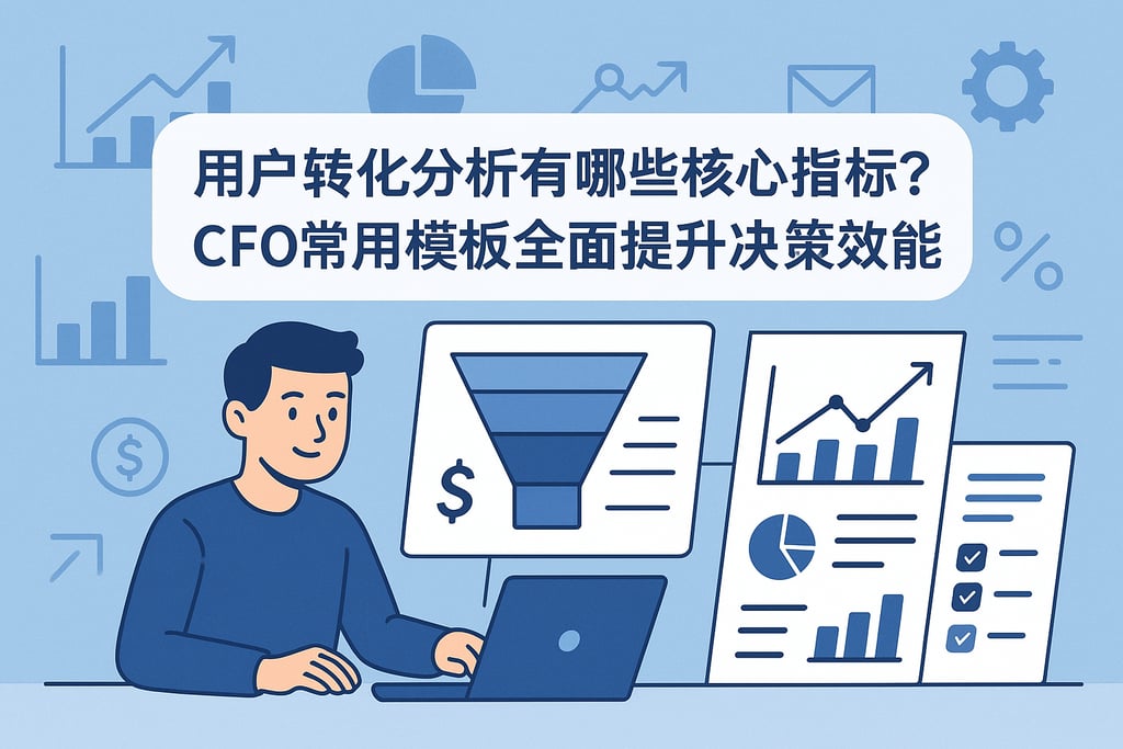用户转化分析有哪些核心指标？CFO常用模板全面提升决策效能