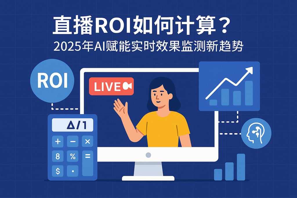 直播ROI如何计算？2025年AI赋能实时效果监测新趋势