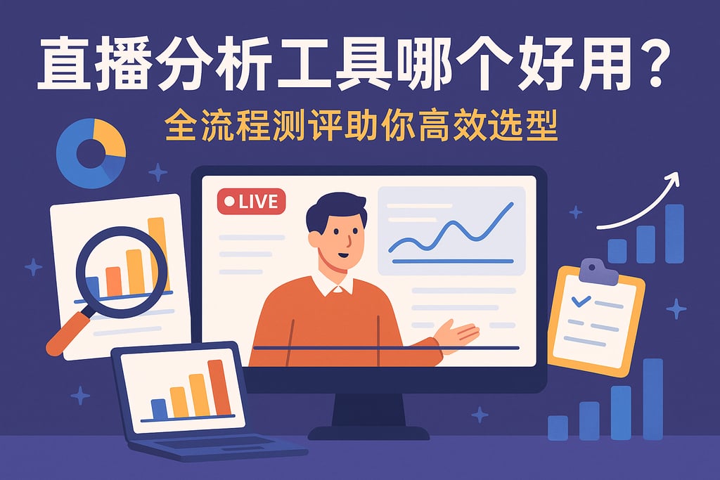 直播分析工具哪个好用？全流程测评助你高效选型