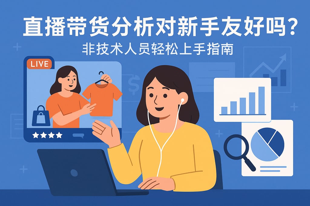 直播带货分析对新手友好吗？非技术人员轻松上手指南