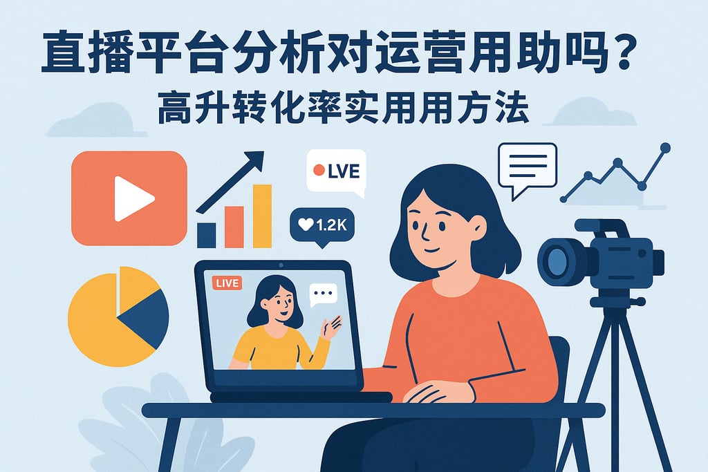 直播平台分析对运营人员有帮助吗？提升转化率的实用方法