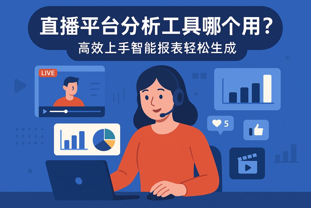 直播平台分析工具哪个好用？高效上手智能报表轻松生成