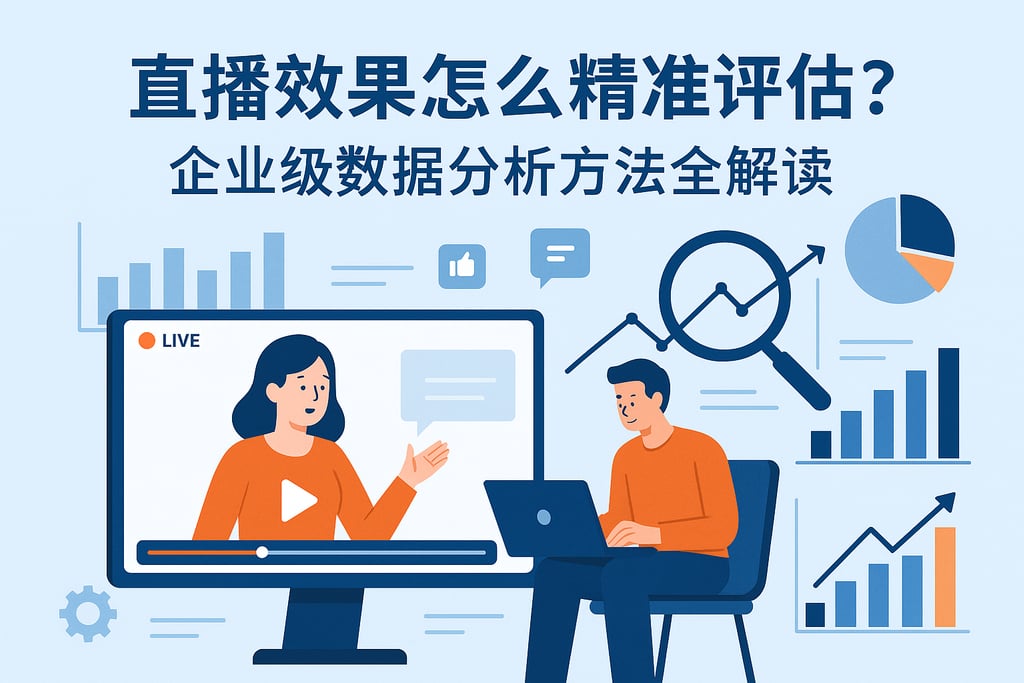 直播效果怎么精准评估？企业级数据分析方法全解读