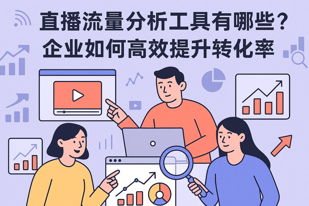 直播流量分析工具有哪些？企业如何高效提升转化率