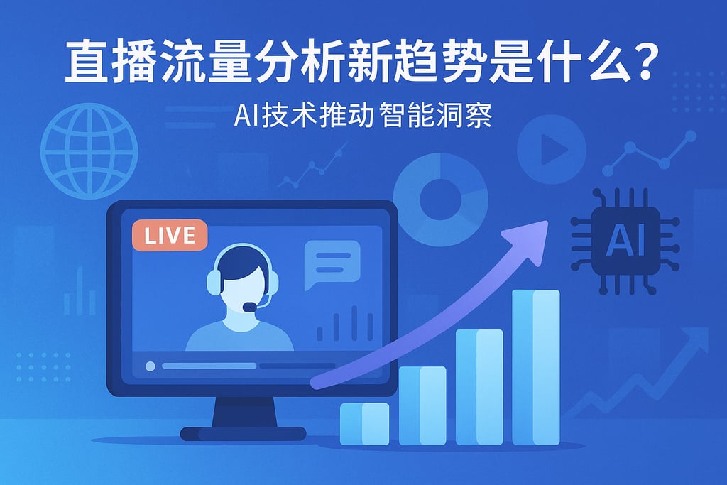 直播流量分析新趋势是什么？AI技术推动智能洞察
