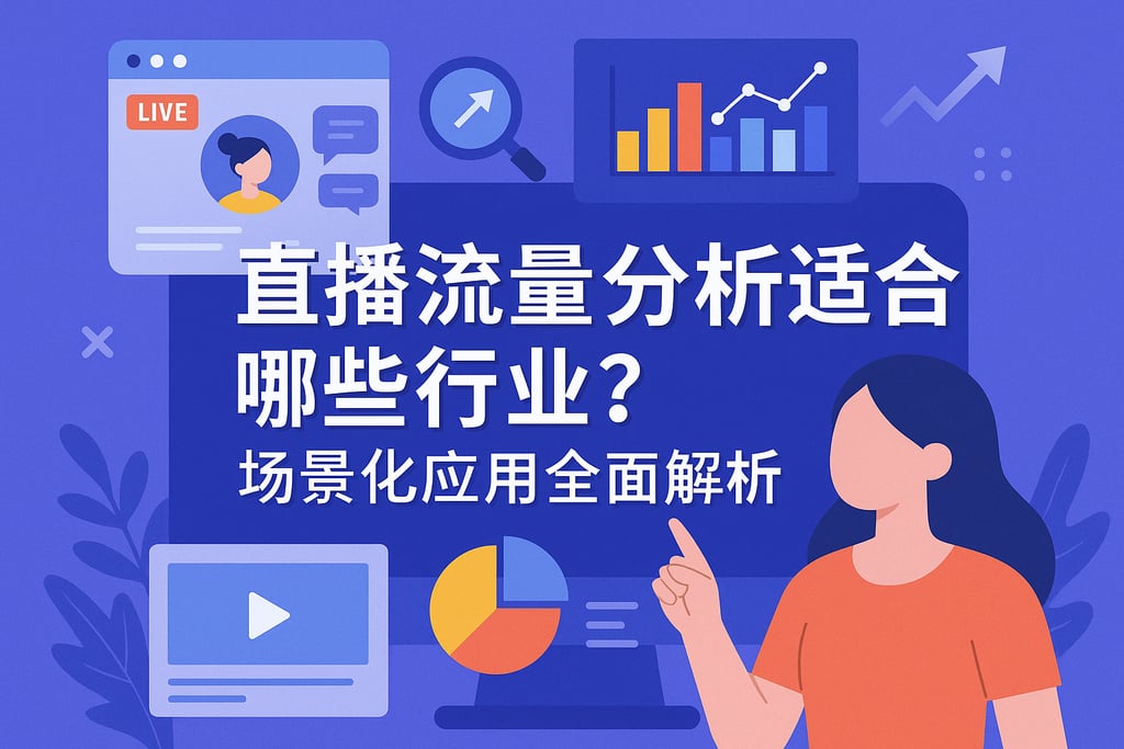 直播流量分析适合哪些行业？场景化应用全面解析