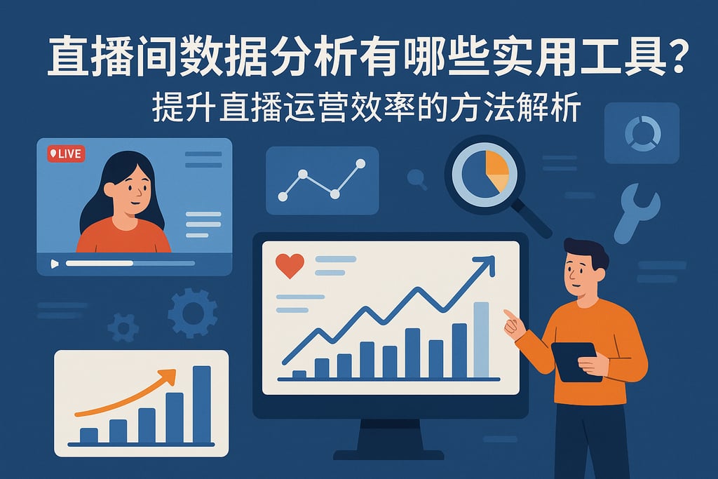 直播间数据分析有哪些实用工具？提升直播运营效率的方法解析