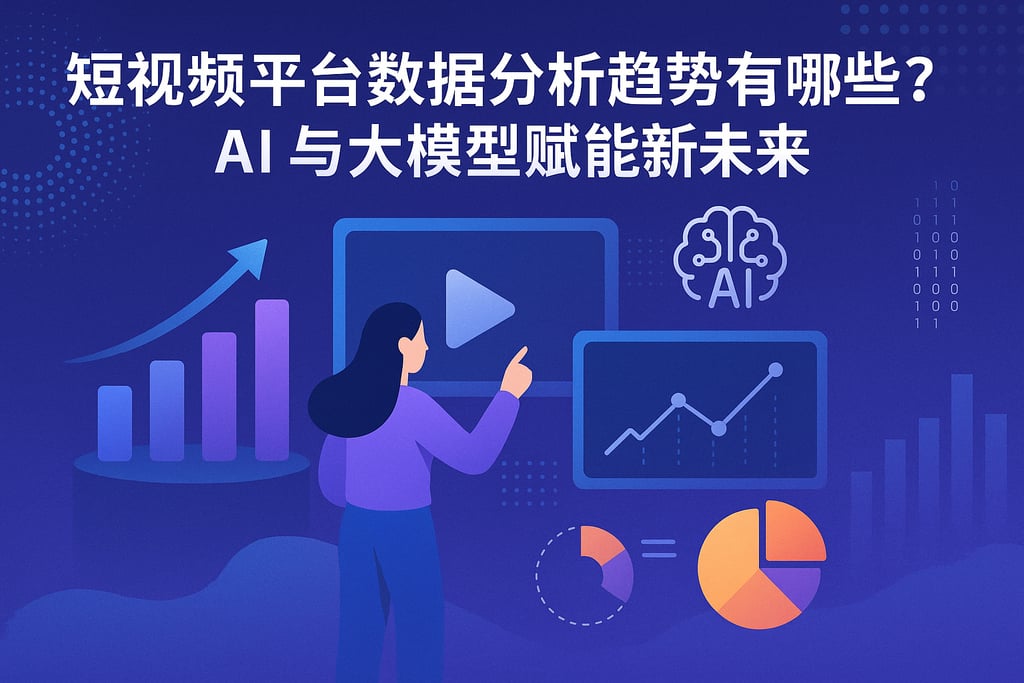 短视频平台数据分析趋势有哪些？AI与大模型赋能新未来