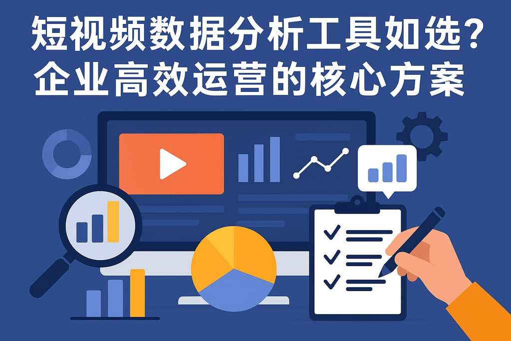 短视频数据分析工具如何选？企业高效运营的核心方案
