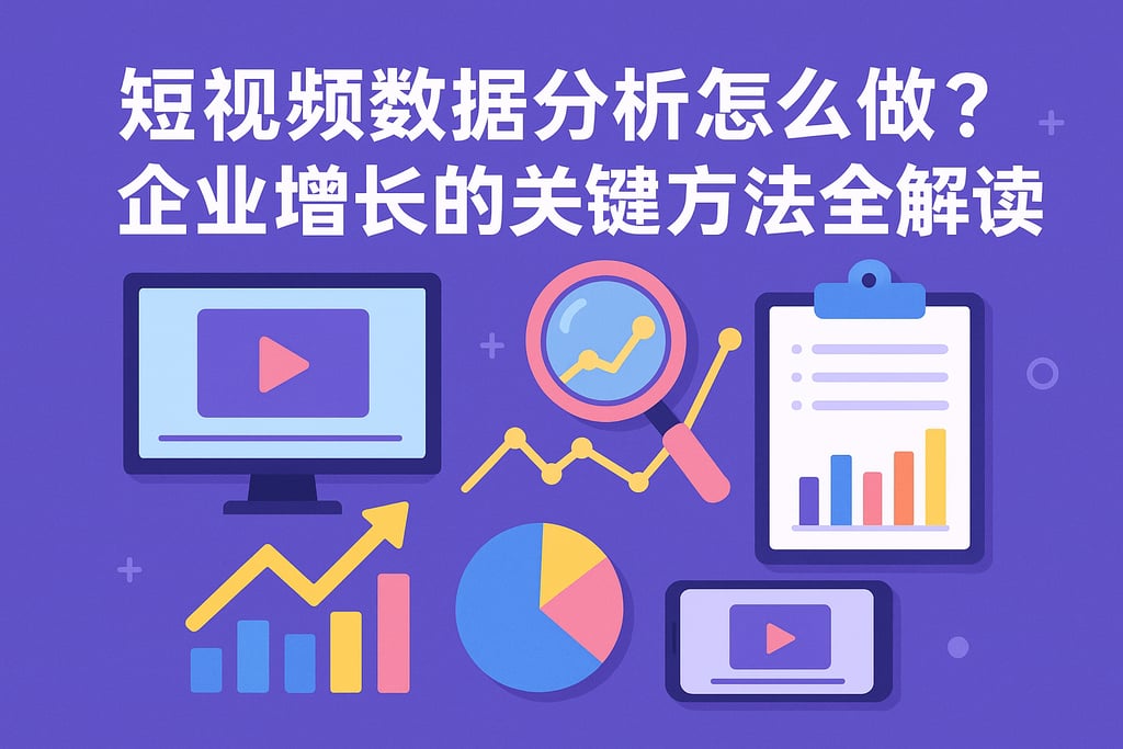 短视频数据分析怎么做？企业增长的关键方法全解读